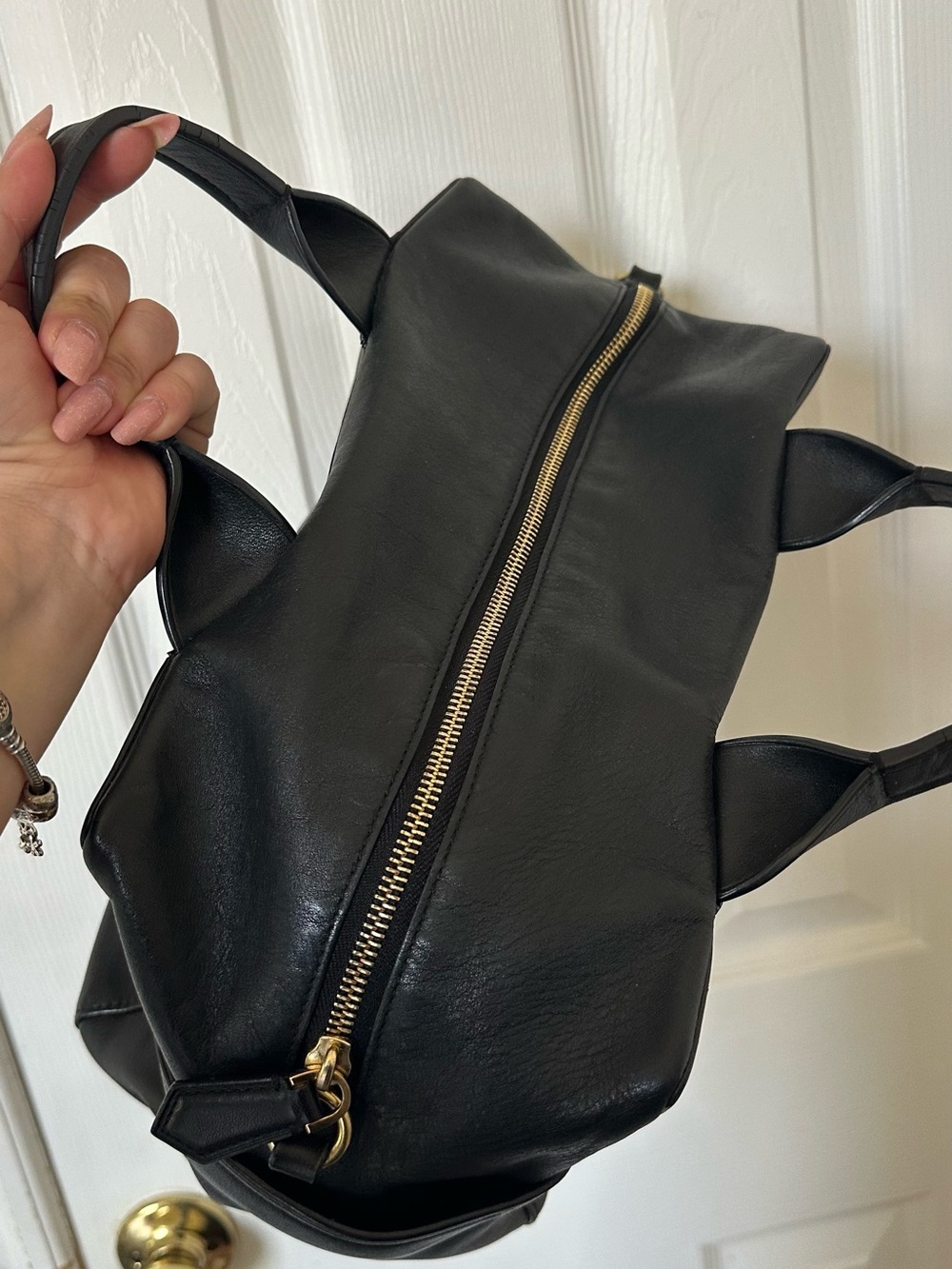 Reed Krakoff Black Leather Shoulder Bag - Picture 5 of 8